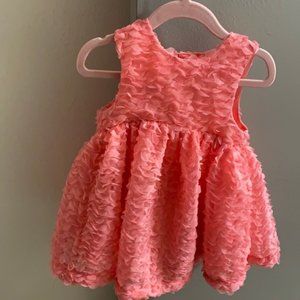 MUST GO!!! Cat & Jack Baby Girls Peach Dress Size 18M